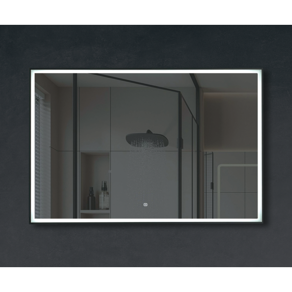 Зеркало прямоугольное для ванной комнаты Insana 319 с LED-подсветкой 80х60 см (А0054890)