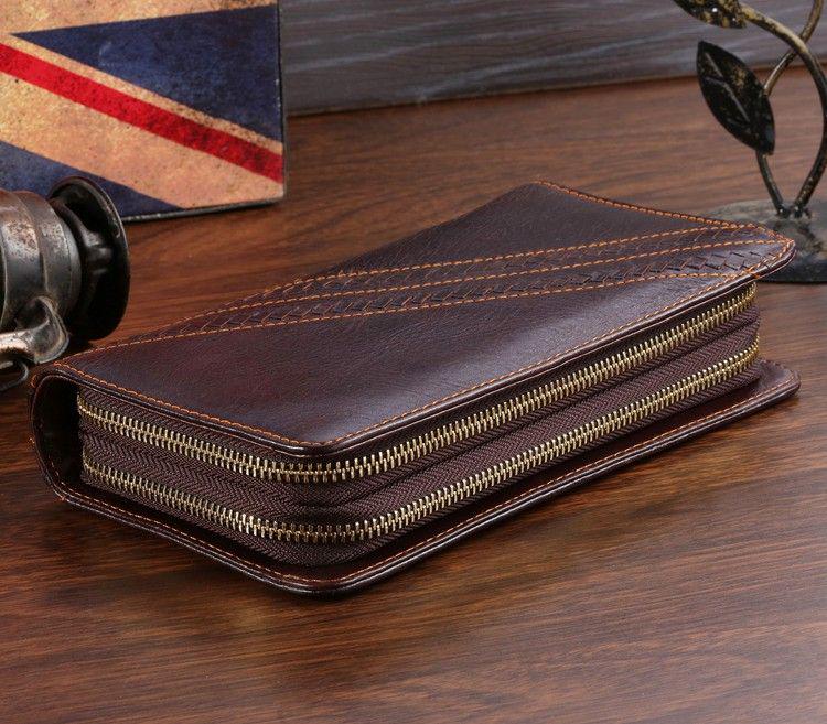 Мужской клатч Vintage 14202 Коричневый