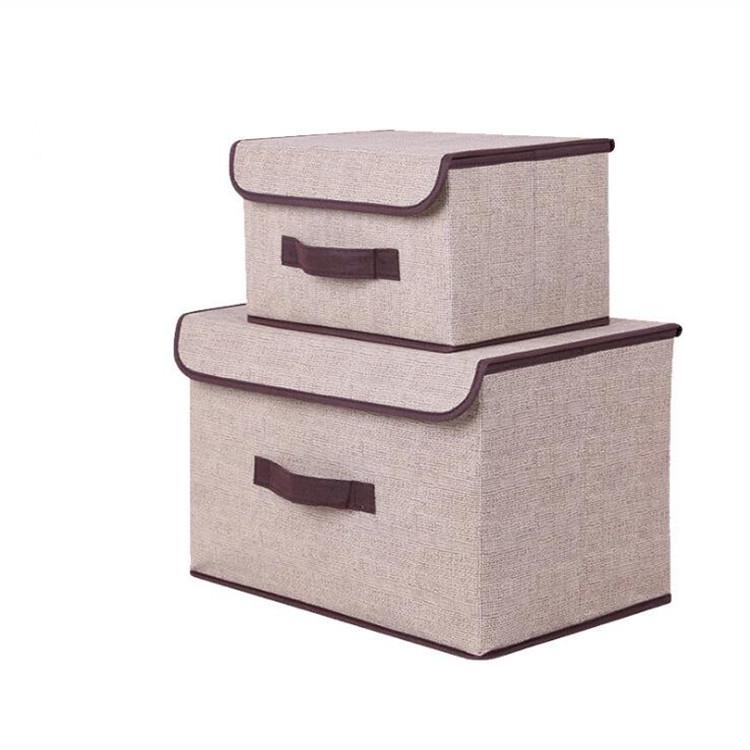 Ящик для хранения вещей 9519 25х19х16 см бежевый (4506279) - фото 2 Ящик для хранения вещей 9519 25х19х16 см бежевый (4506279) - фото 2