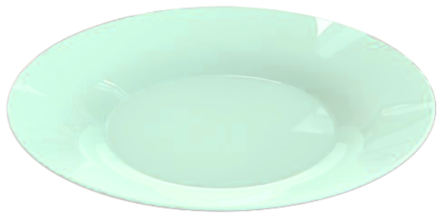 Тарелка Luminarc Plumi Paradise 22 см Зеленый (UG-V9219)