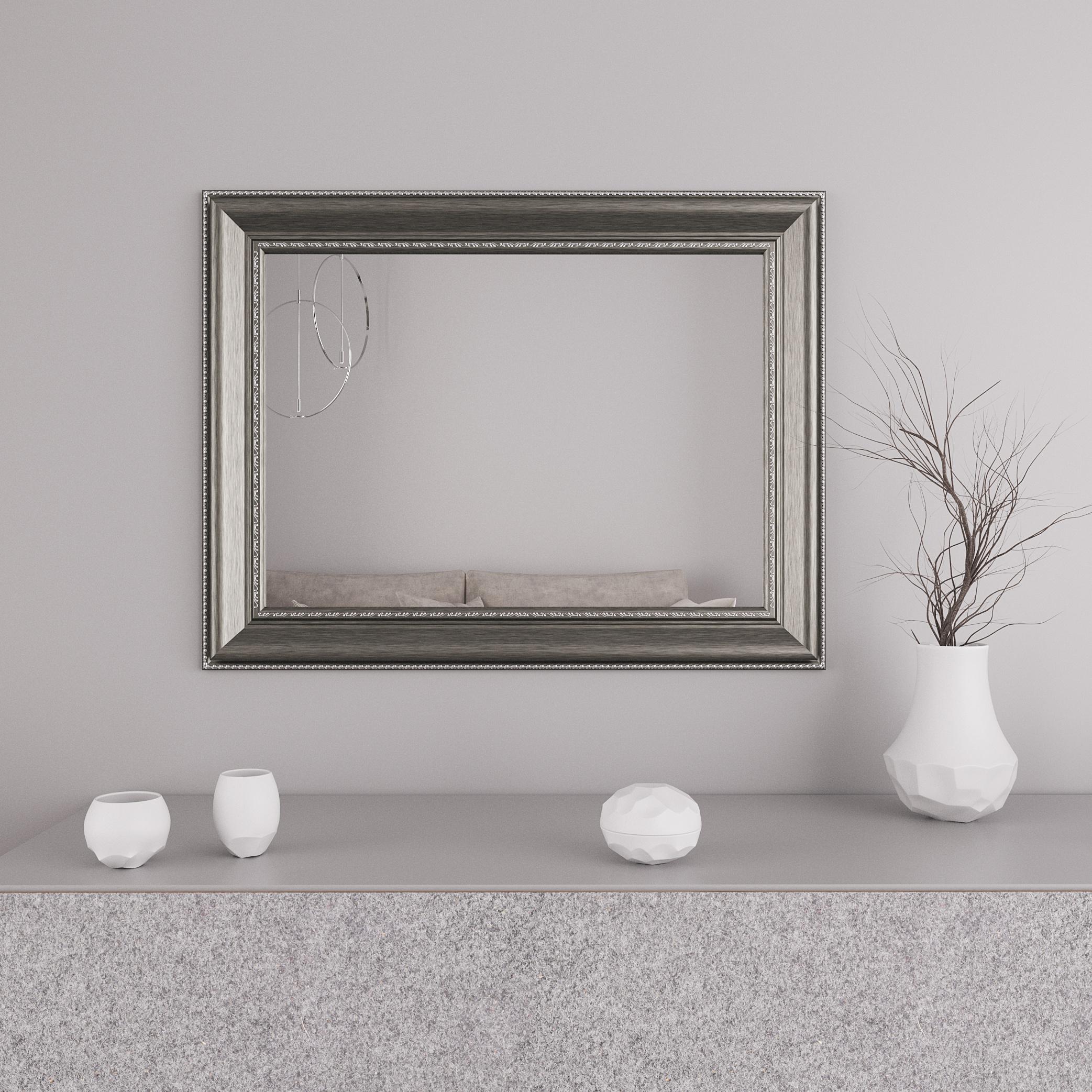 Дзеркало настінне Black Mirror 86х66 Срібло (8731-26)