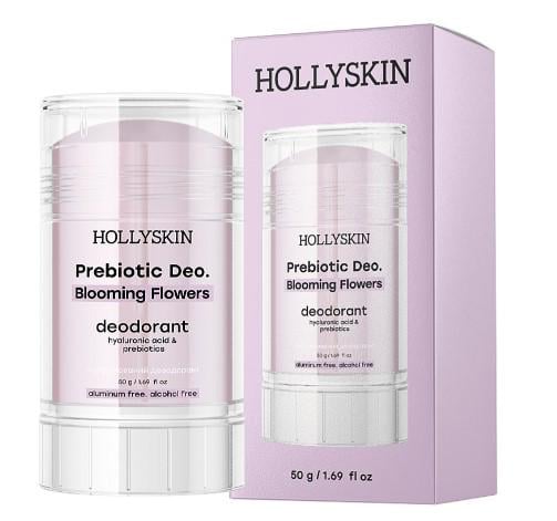 Дезодорант с гиалуроновой кислотой и пребиотиками HOLLYSKIN Prebiotic Deo Blooming Flowers 50 г