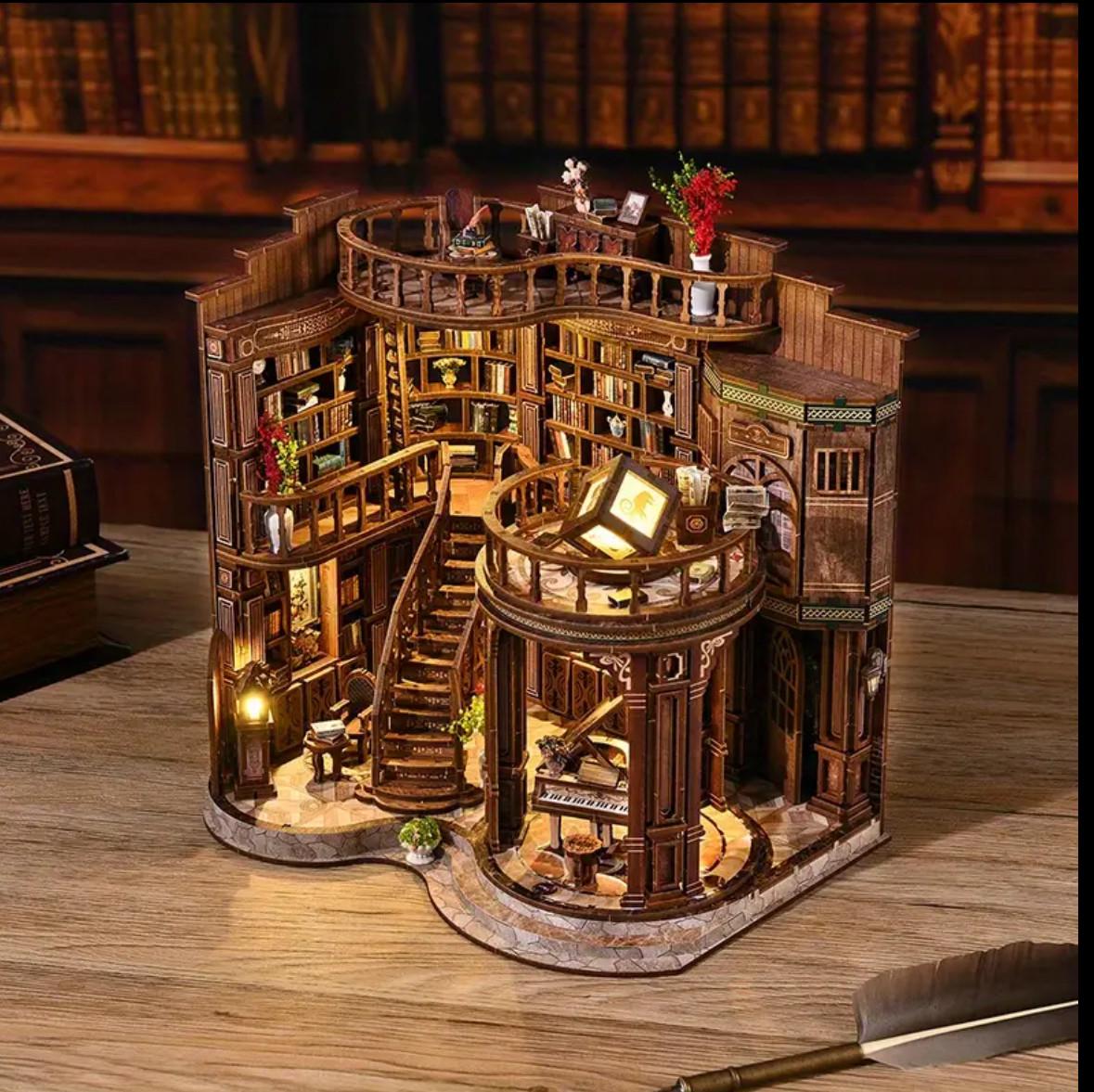 Конструктор 3D-домик с подсветкой Dreamy Book Hall