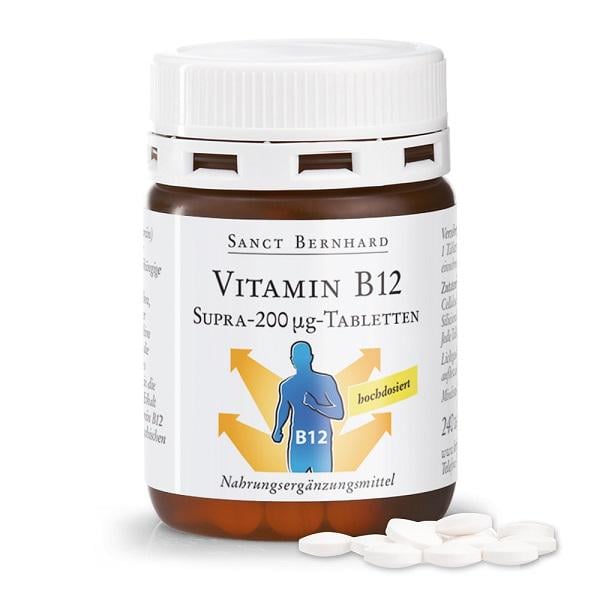 Рібофлавін Sanct Bernhard Vitamin B12-Supra 240 табл. (000020575)