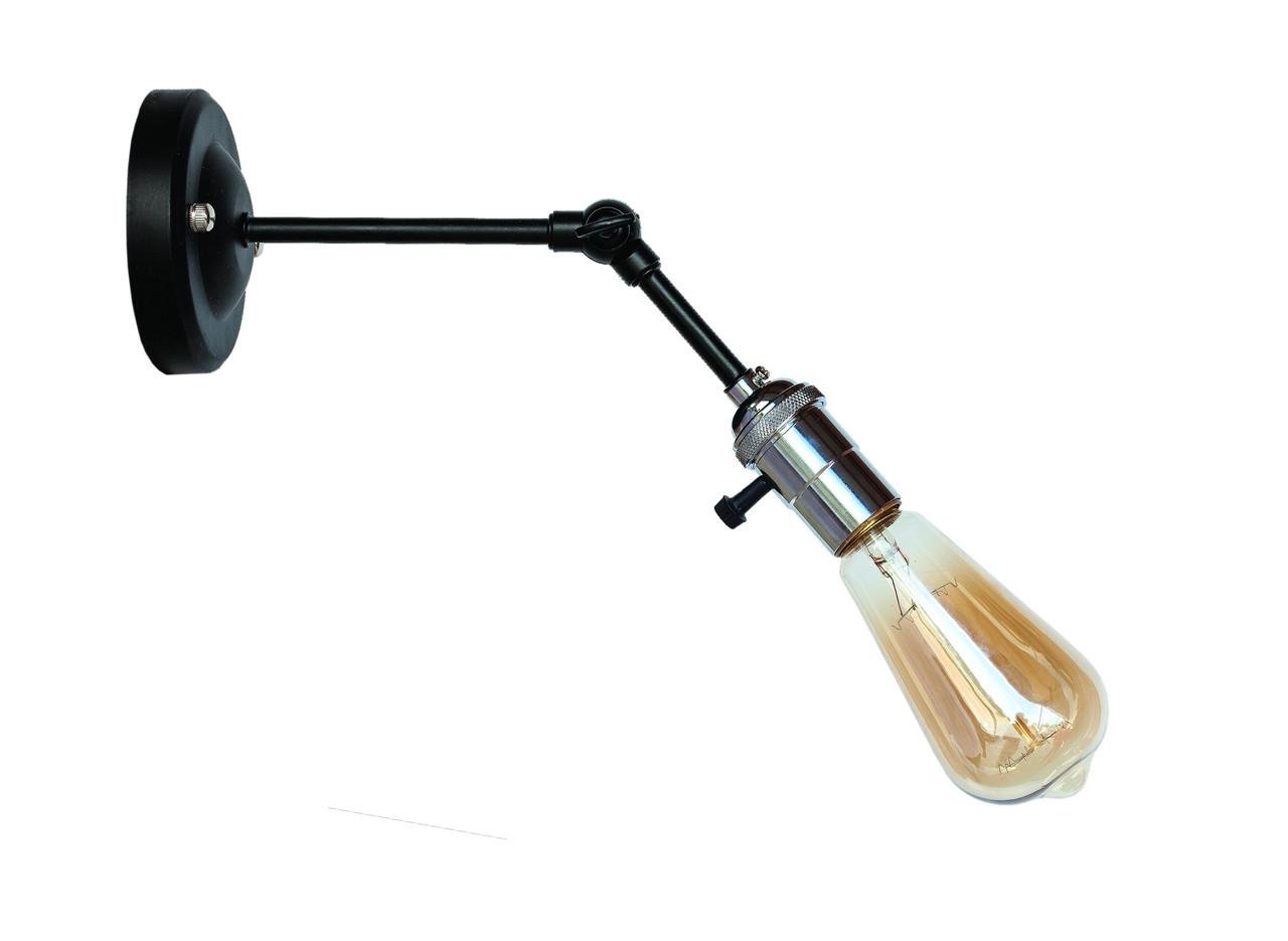 Бра 752WH1901-1 Хром/Черный (LVS04284)