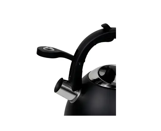 Чайник Kamille из нержавеющей стали со свистком 3 л Черный (0860) - фото 3 Чайник Kamille из нержавеющей стали со свистком 3 л Черный (0860) - фото 3