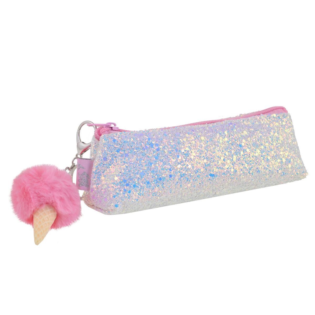 Пенал-косметичка YES Ice Cream с пайетками Белый (532712) Пенал-косметичка YES Ice Cream с пайетками Белый (532712)