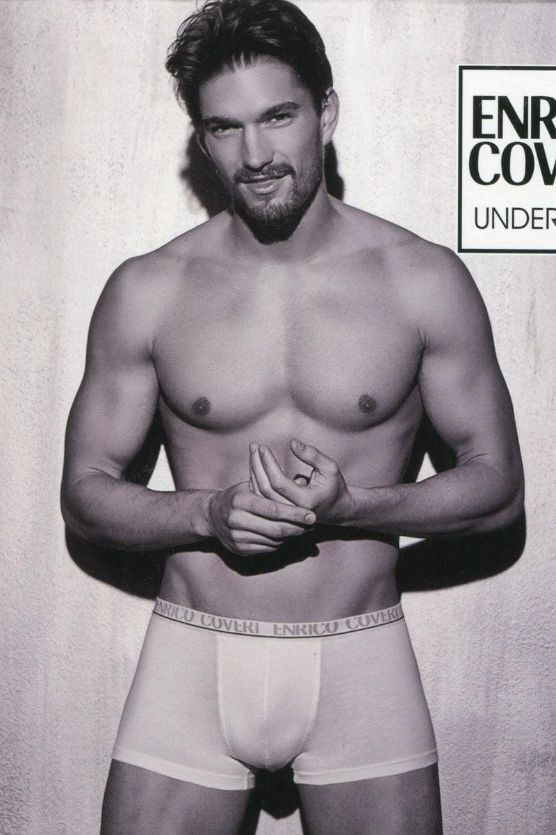 Трусы боксеры Enrico Coveri р. 52/XL Белый (71923)