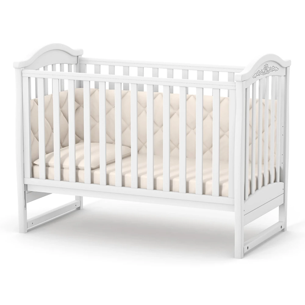 Детская кроватка Veres ЛД 3 120x60 см Белый