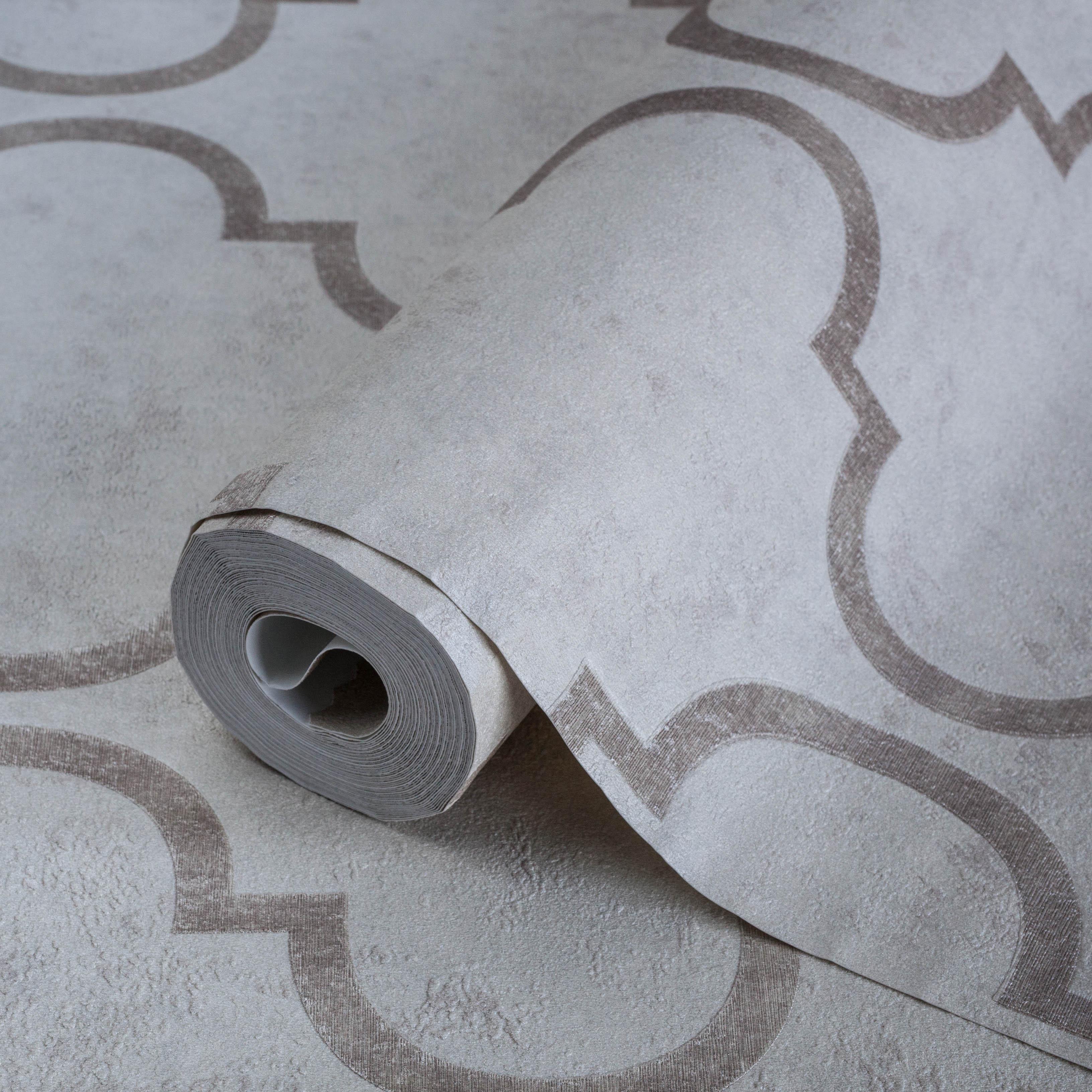 Обои виниловые AdaWall Indigo с восточным орнаментом на флизелиновой основе (4703-2)