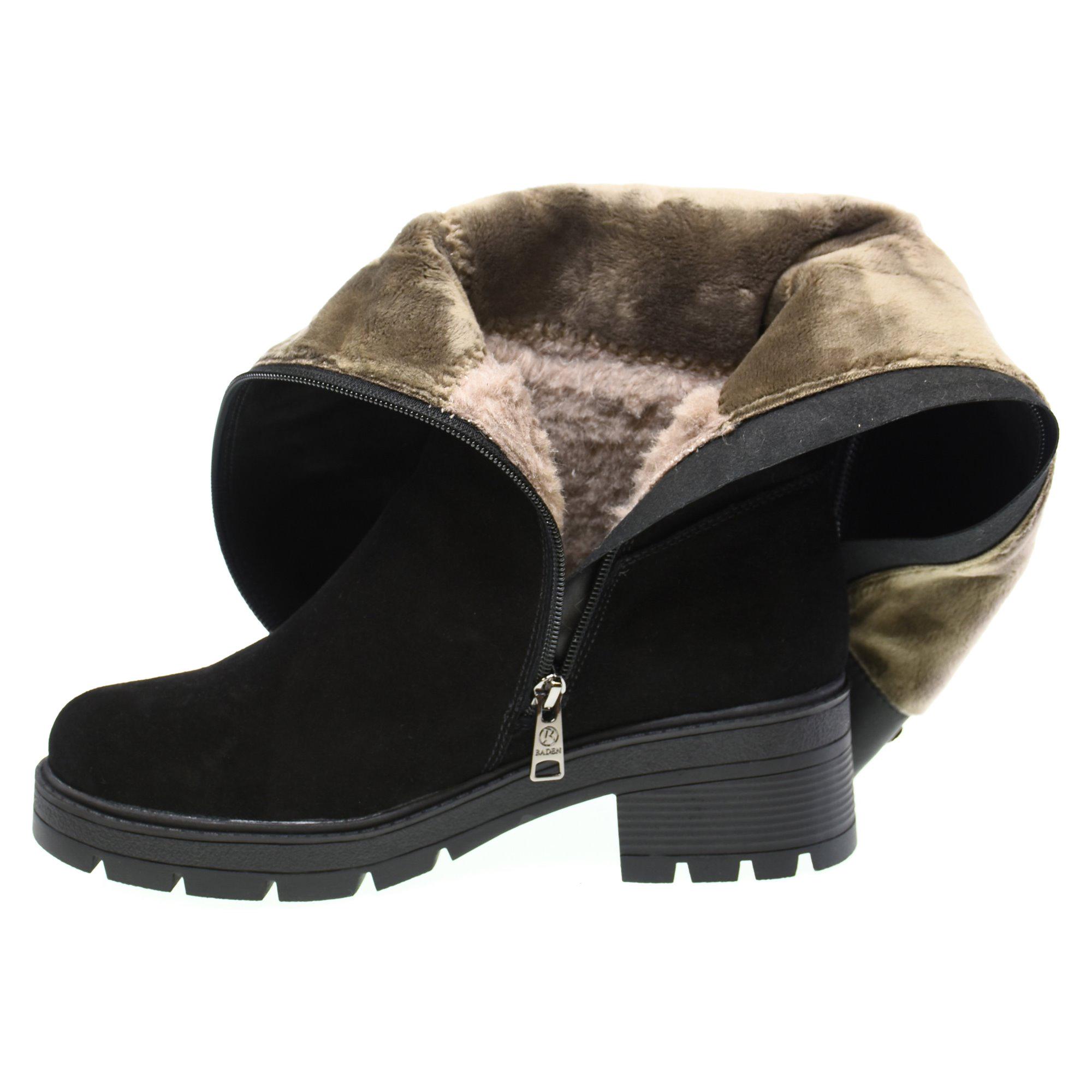 Чоботи жіночі зимові Baden р. 37 Чорний (013505-37) - фото 6 Чоботи жіночі зимові Baden р. 37 Чорний (013505-37) - фото 6