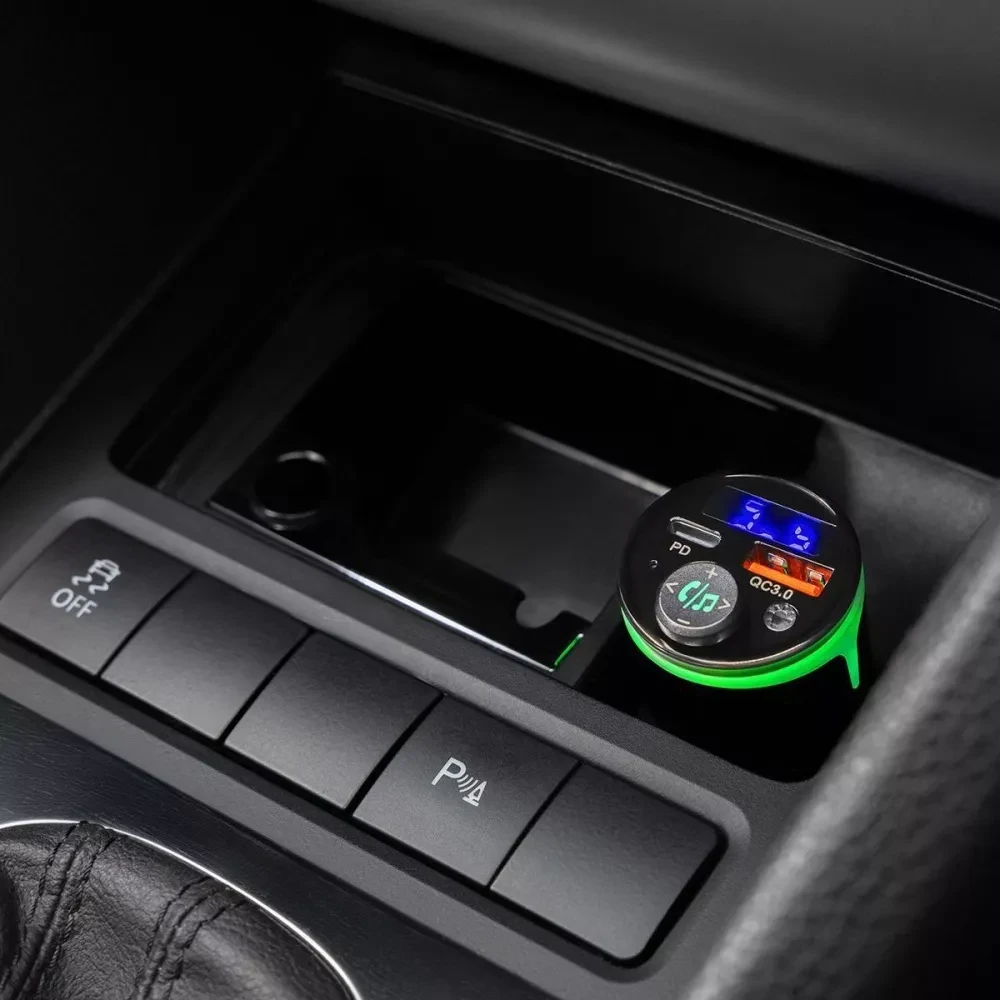 FM-трансмітер Proove FM Launcher Nexus АЗУ 30W PD/QC3.0 Type-C/USB Black - фото 5 FM-трансмітер Proove FM Launcher Nexus АЗУ 30W PD/QC3.0 Type-C/USB Black - фото 5