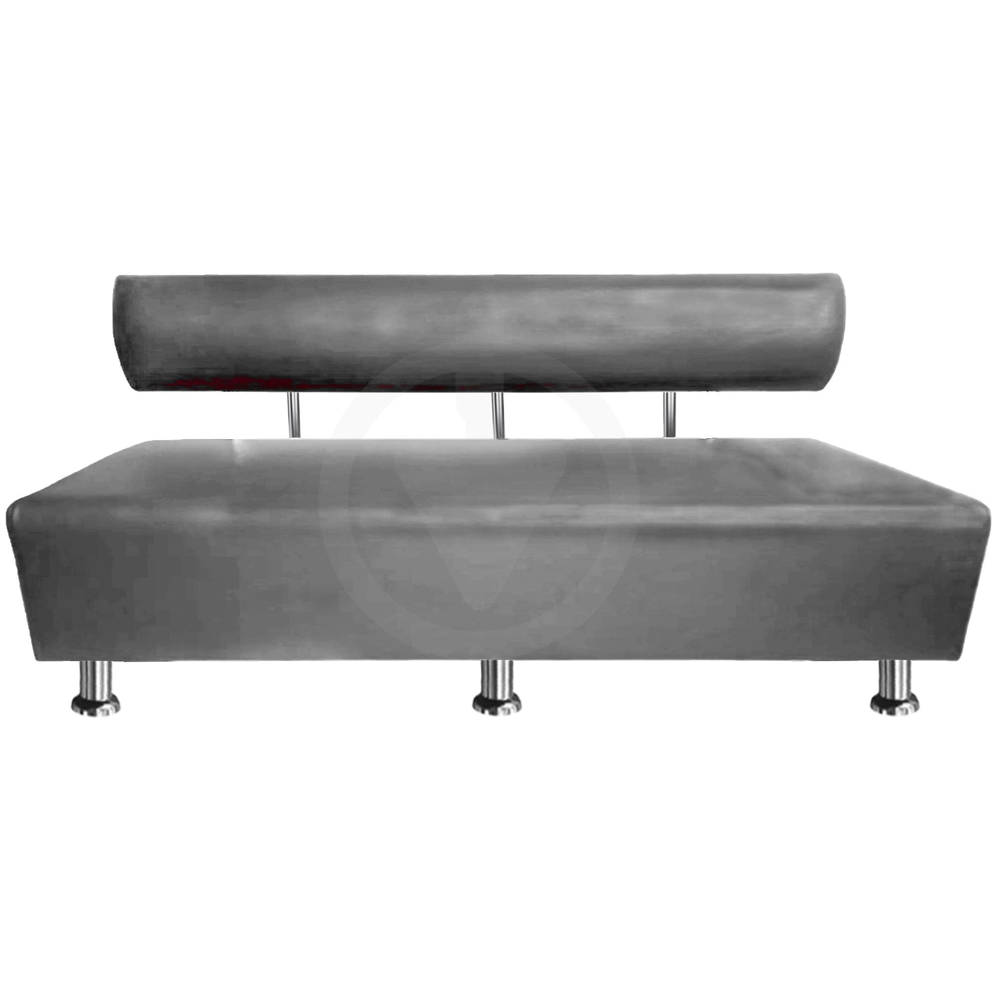 Диван офисный AVVS для ожидания/приемной 200 см с ножками 14 см Светло-серый (rovna-75x200-lgr) - фото 1