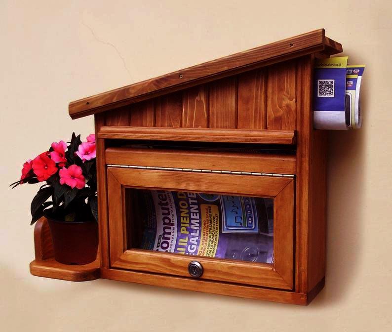 Почтовый ящик из дерева Сахан Савоярди (ПЧТ-000515)