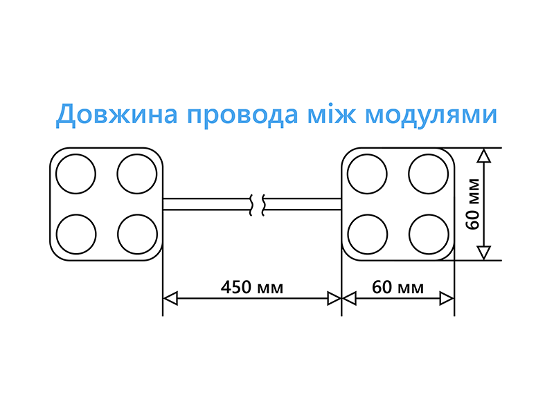 Модуль світлодіодний LEDUA 2835-4smd X-line X4 4W IP67 Білий (5825) - фото 6 Модуль світлодіодний LEDUA 2835-4smd X-line X4 4W IP67 Білий (5825) - фото 6