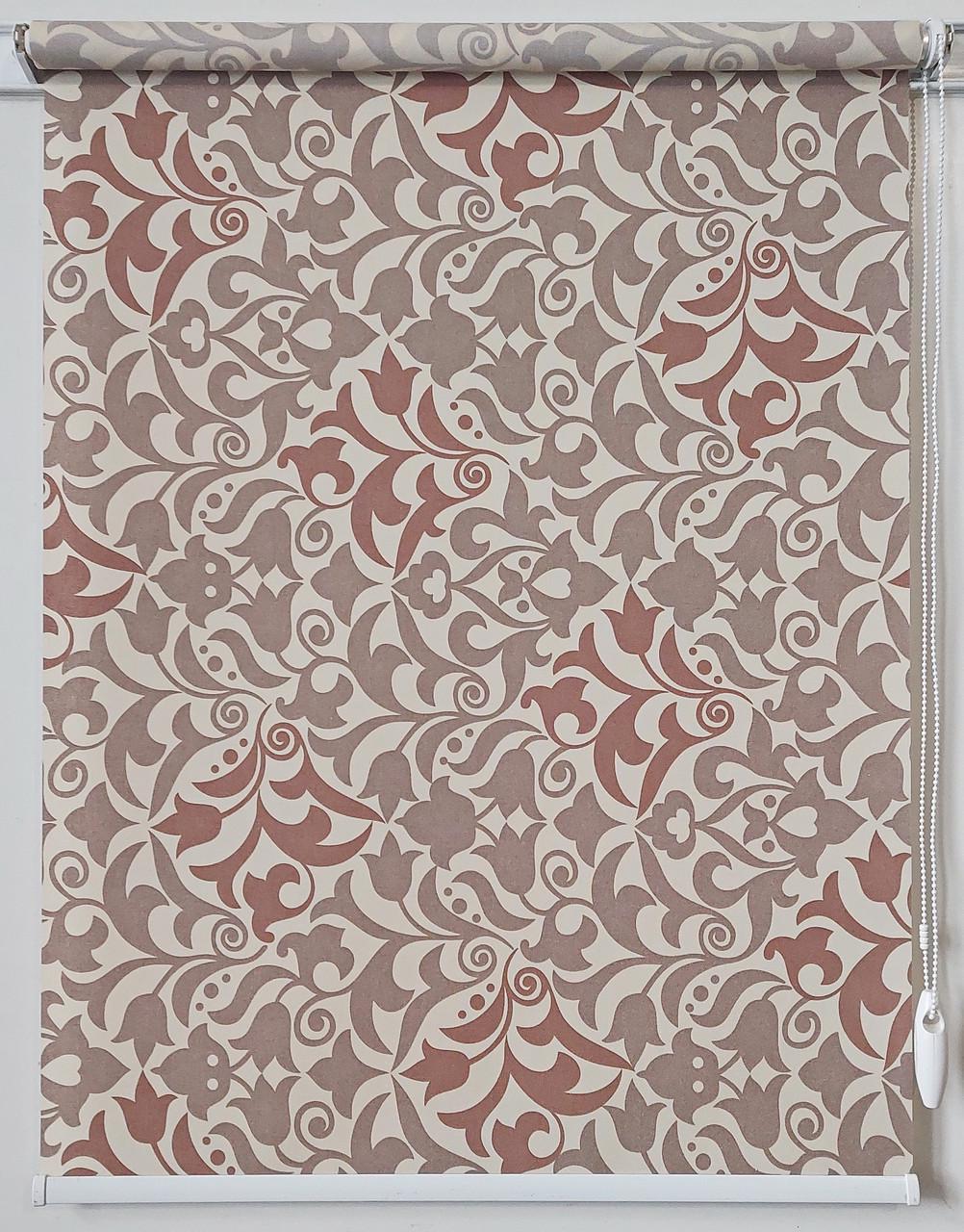 Рулонна штора Miranda Дамаск 35х150 см Світло-коричневий (АЕ-56143-30)