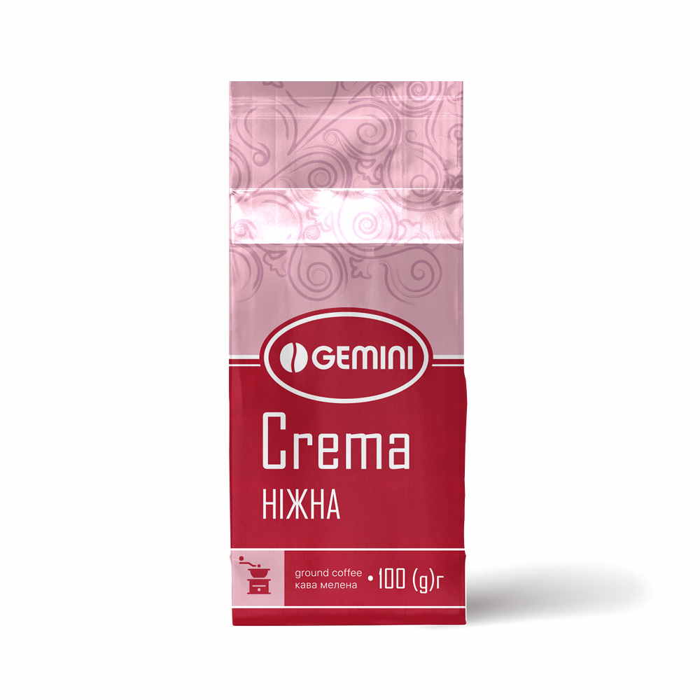 Кава мелена Gemini Crema ніжна 100 г
