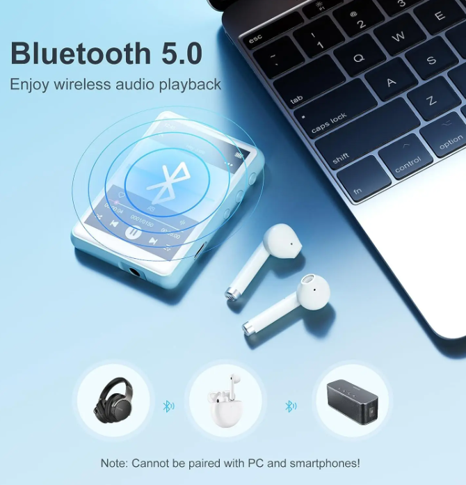 MP3\MP4-плеер MECHEN M3 сенсорный HI-FI/Bluetooth 64 ГБ (МП364) - фото 5