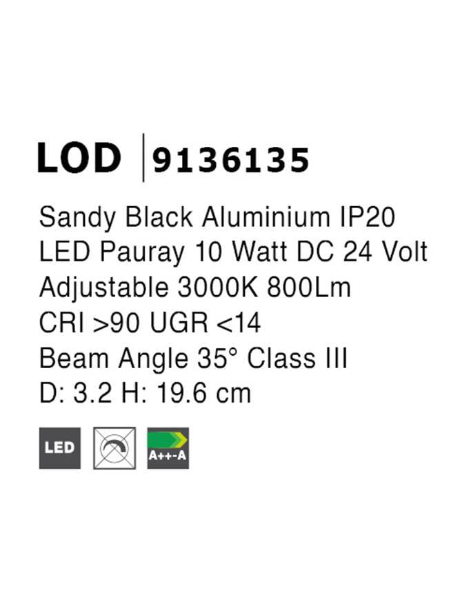 Светильник магнитный Nova Luce Lod (9136135) - фото 8 Светильник магнитный Nova Luce Lod (9136135) - фото 8