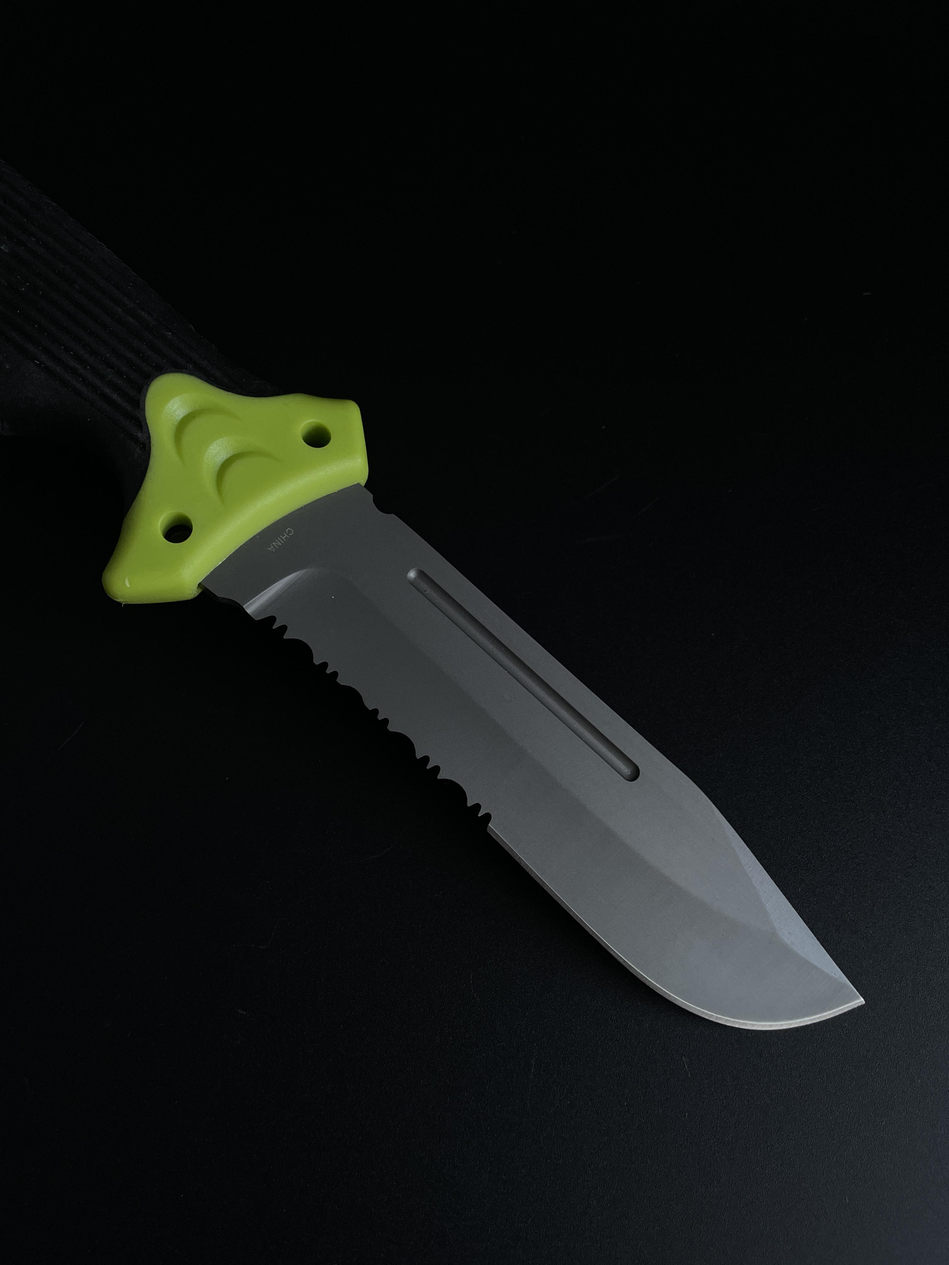 Туристический нож для выживания 2-1253 нержавеющая сталь (KN1060) - фото 7