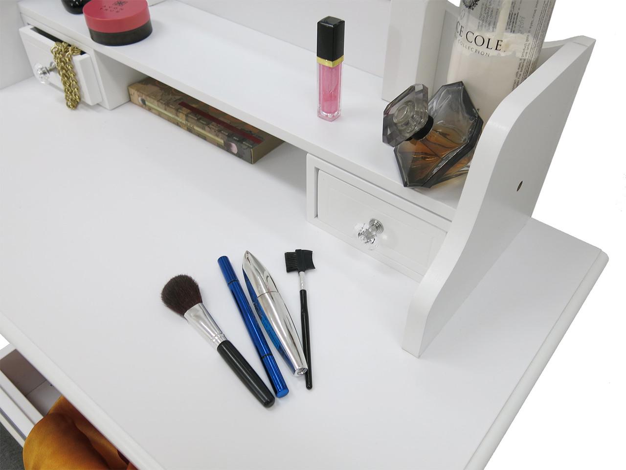 Туалетный столик Kontrast TL2102 White - фото 4 Туалетный столик Kontrast TL2102 White - фото 4