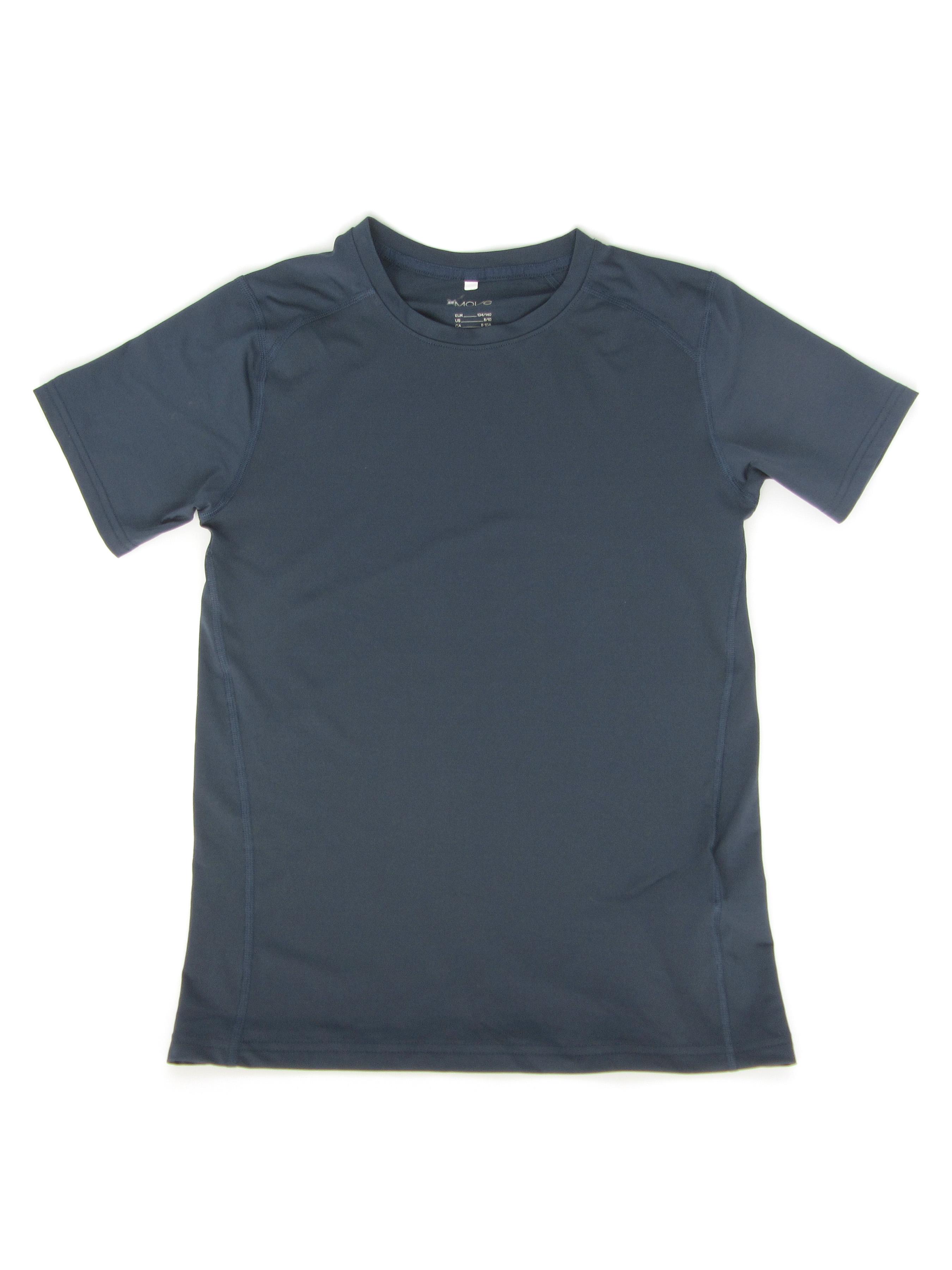 Футболка спортивна H&M 134-140 см Темно-синій (A27121058369)