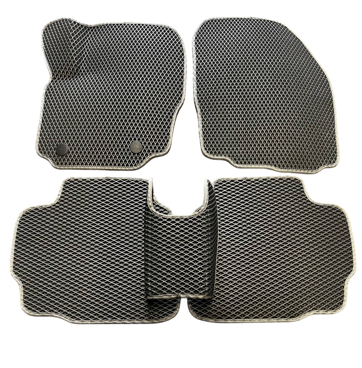 Коврики EVA с 3Д лапой в салон для Ford Mondeo 2007-2014 гг. Черный (2430609576)