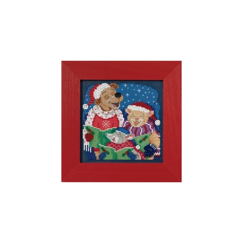 Набор для вышивания крестиком Mill Hill MH141731 Caroling Trio (23347)