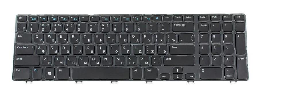 Клавиатура для ноутбука Dell Inspiron 3721 (181484) Клавиатура для ноутбука Dell Inspiron 3721 (181484)