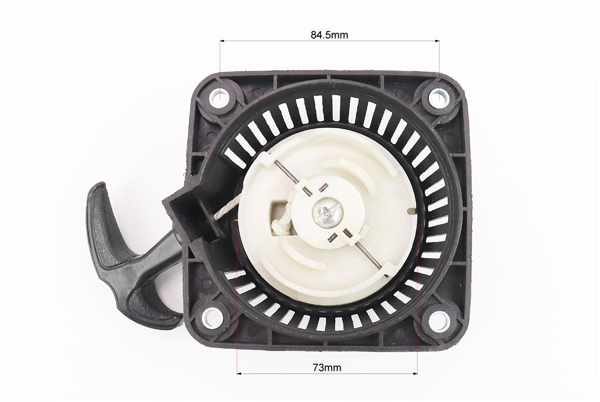Стартер ручной 4 отверстия 71,0x71,0 мм к мотокосам (202172) - фото 2 Стартер ручной 4 отверстия 71,0x71,0 мм к мотокосам (202172) - фото 2