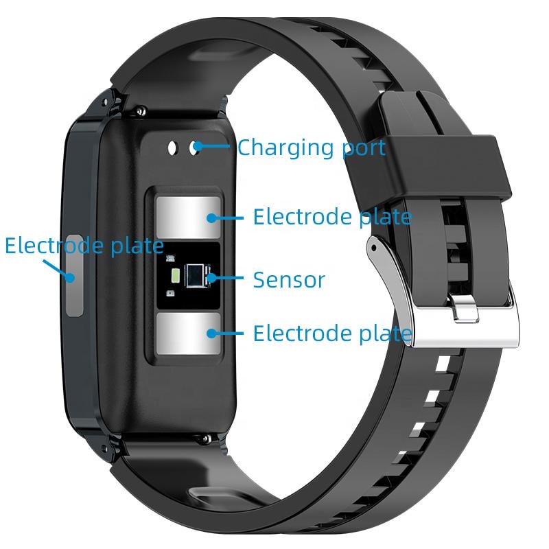 Смарт-годинник Lemfo EP01 з датчиками ЕКГ/SpO₂/температури та моніторингом здоров'я (2488) - фото 2