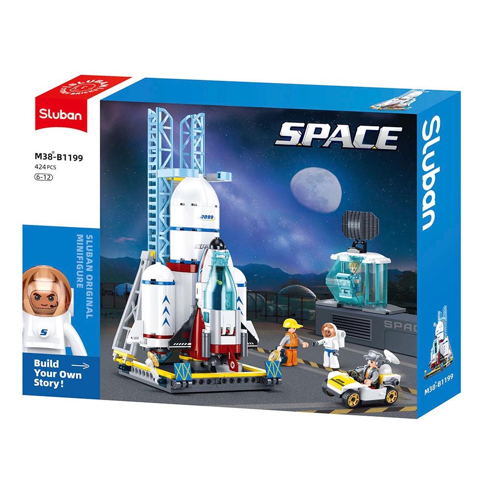 Конструктор Sluban M38-B1199 Space Космічний шатл 424 дет. в коробці (114020) - фото 7 Конструктор Sluban M38-B1199 Space Космічний шатл 424 дет. в коробці (114020) - фото 7