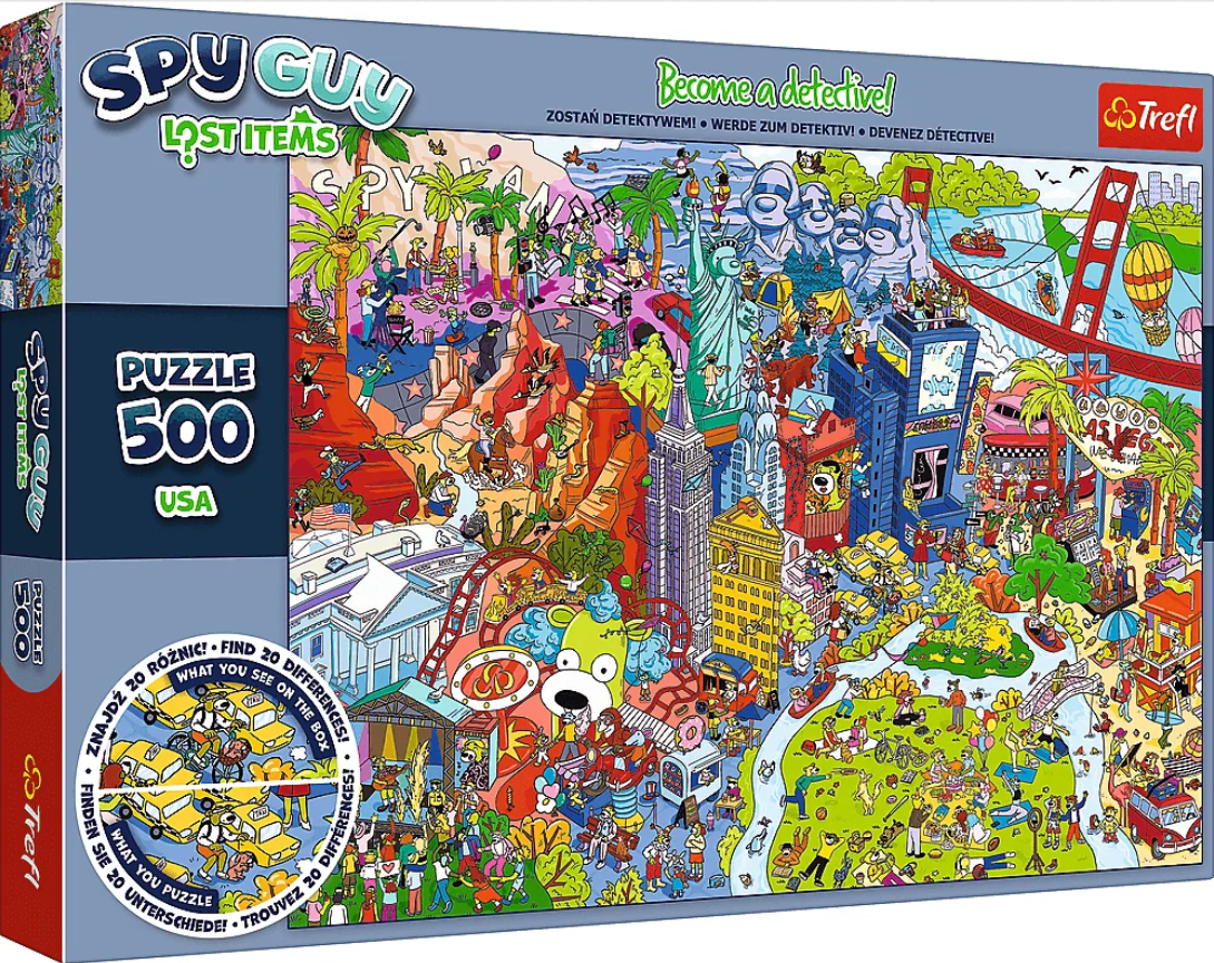 Пазл Trefl США 500 ел.