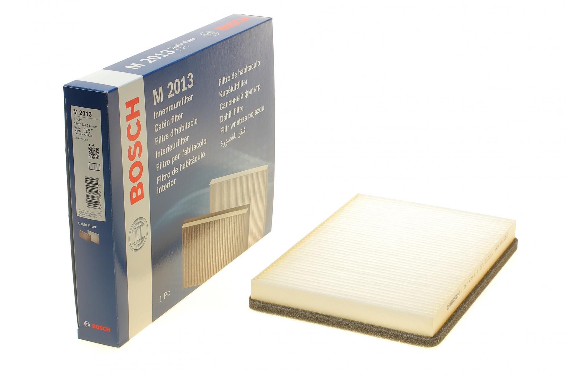 Фильтр салона для VW Passat 1,6-2,8 TDI/TD 88-97- (1 987 432 013)