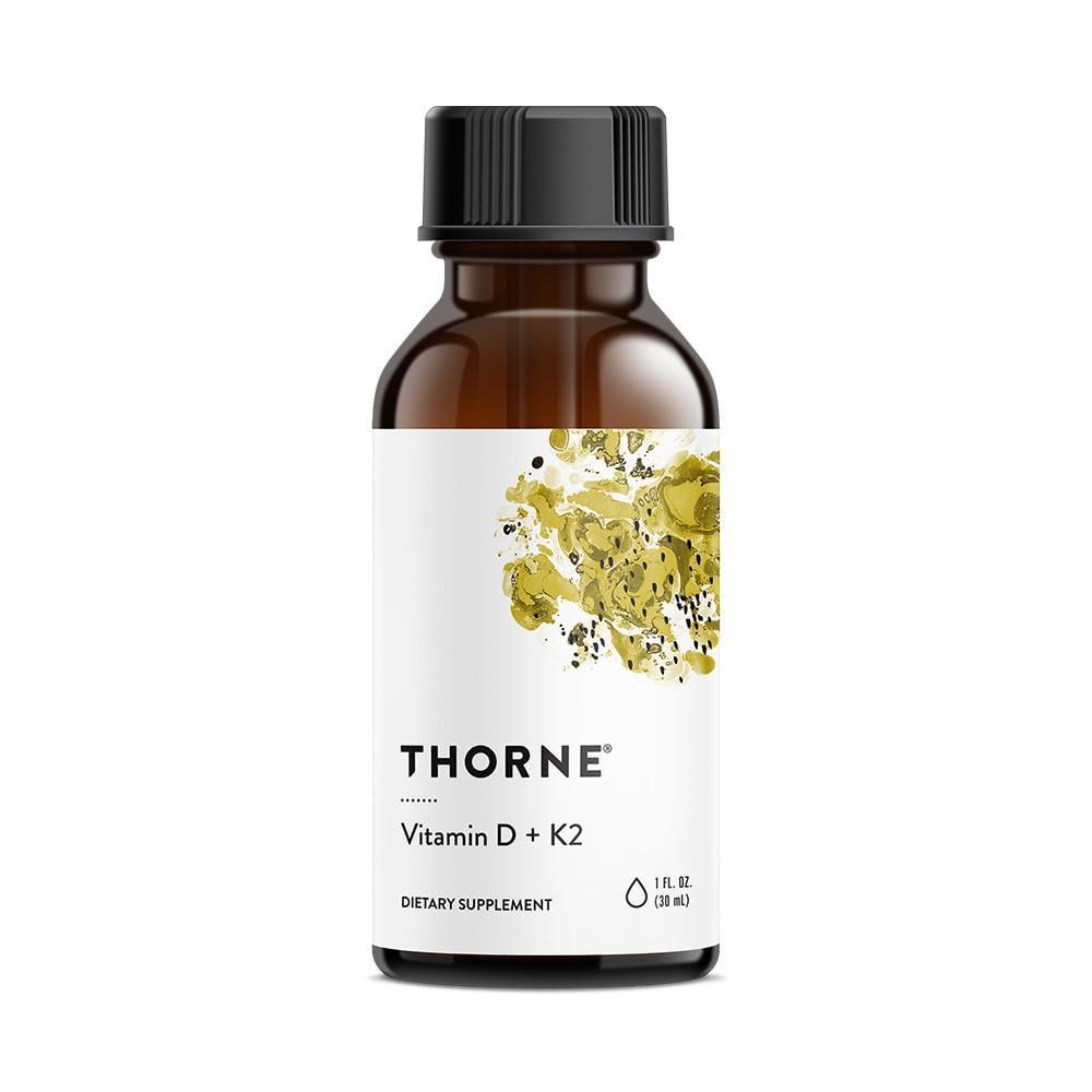 Вітаміни Д3 К2 Thorne Research Vitamin D3+K2 30 мл