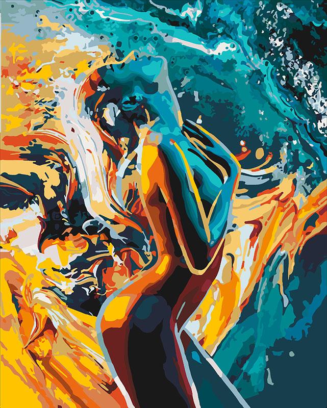 Картина по номерам Идейка Энергия 40x50 см (KH4528)