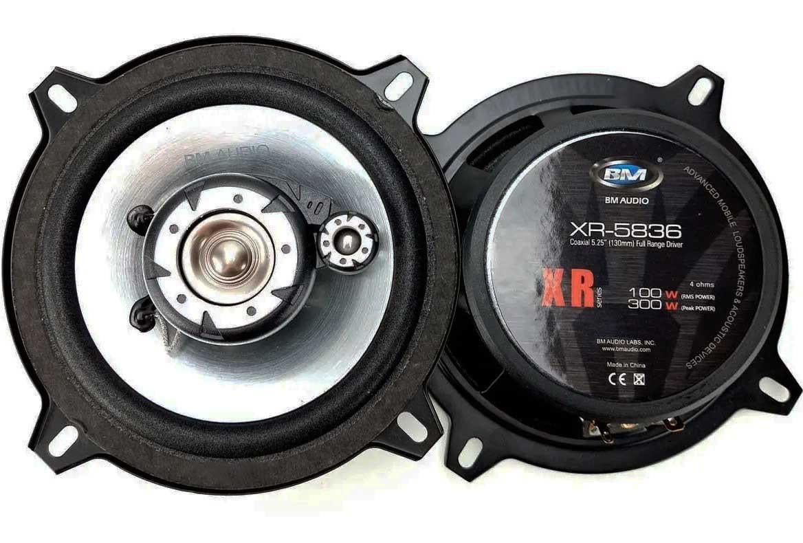 Автоакустика BOSCHMANN BM AUDIO XR-4836 270W 10 см трьохсмугові (18956227)