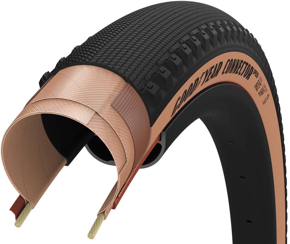 Покрышка GoodYear 700x40 40-622 Connector Speed Race Dynamic UHP Folding Transparent Покрышка GoodYear 700x40 40-622 Connector Speed Race Dynamic UHP Folding Transparent