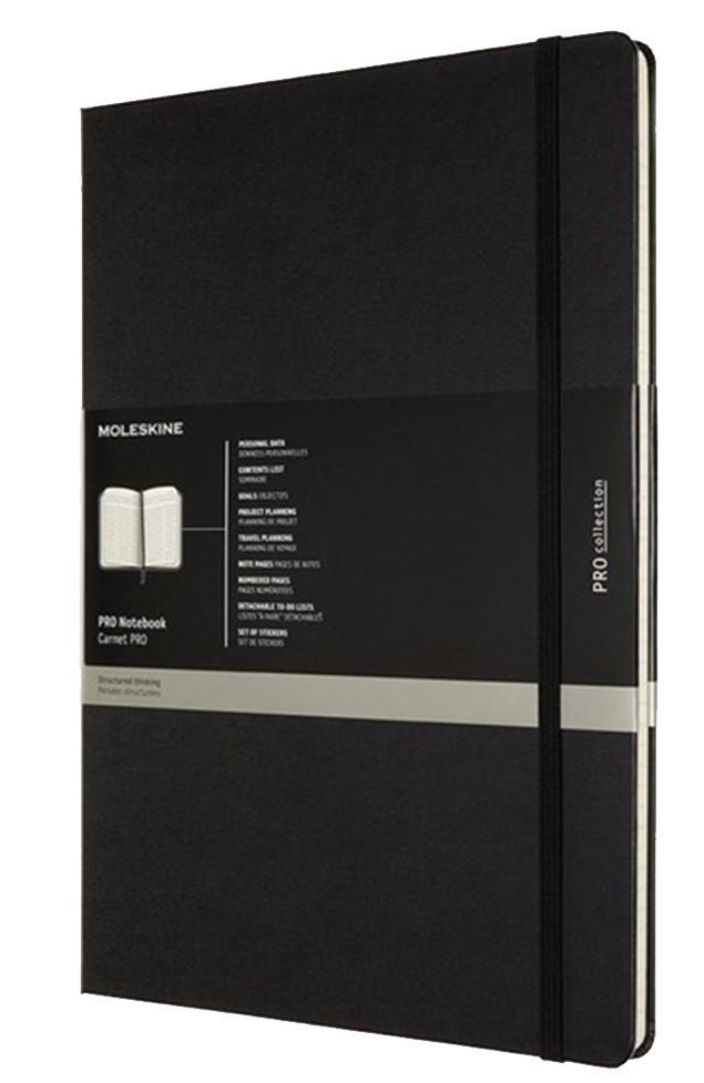 Записная книжка Moleskine PRO А4 Черный (PROPFNT5HBK)