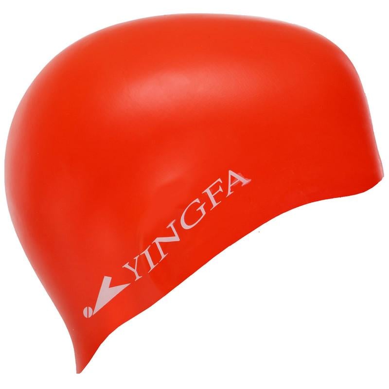 Шапочка для плавания YINGFA C0067 Красный