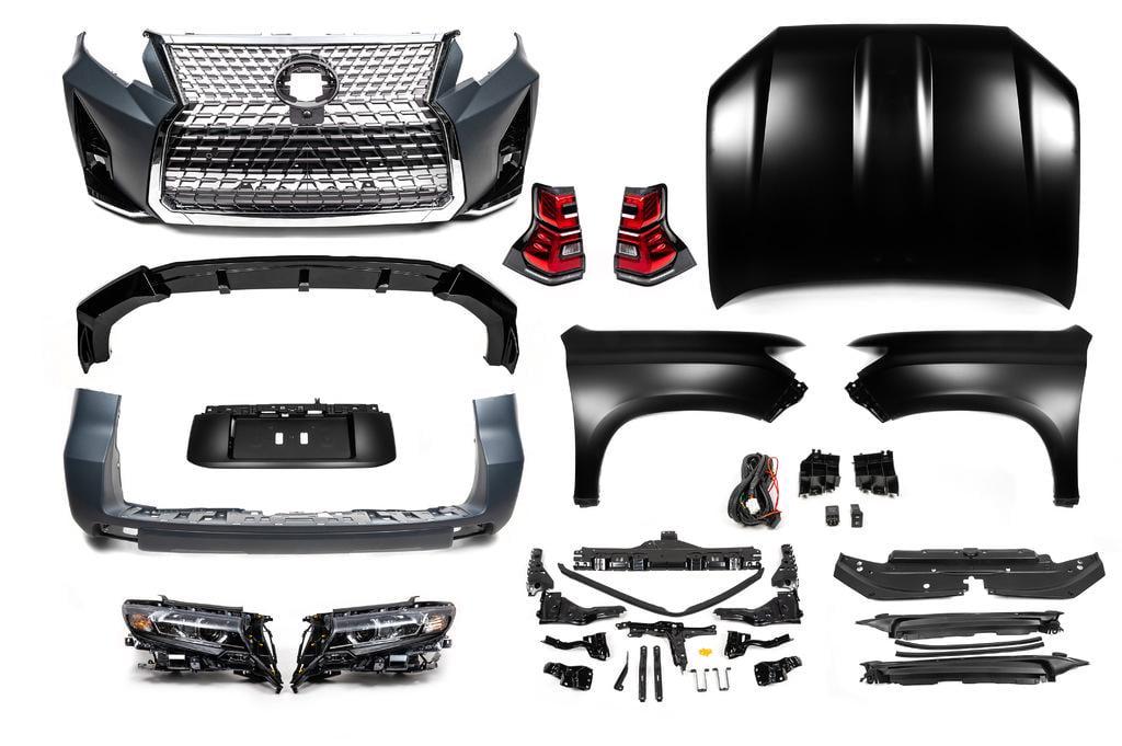 Комплект рестайлинга с 2009-2016 гг. на 2017- Elite set для Toyota Land Cruiser Prado 150 (112963)
