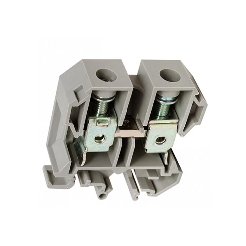 Клема гвинтова набірна CHINT JXB-35 125А 35 мм2 х 59х18,5х61,5 мм Сірий (554040)