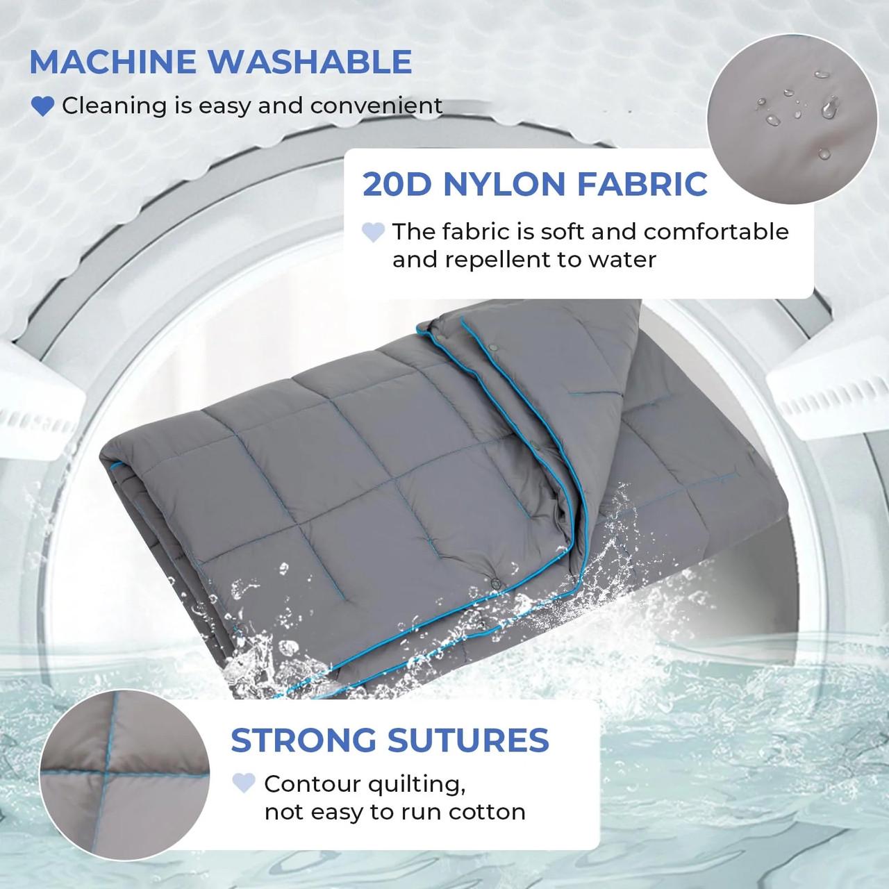 Одеяло туристическое KingCamp Smart 150 KS2432 Charcoal (KS2432_CHARCOAL) - фото 5