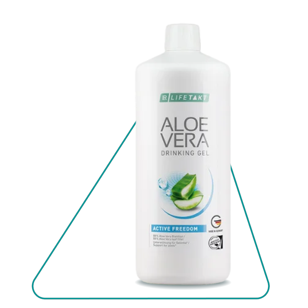 Гель питний для підтримки опорно-рухового апарату Алое Вера Фрідом Актив Aloe Vera Gel Active Freedom LR Lifetakt 1000 мл (80850) - фото 2