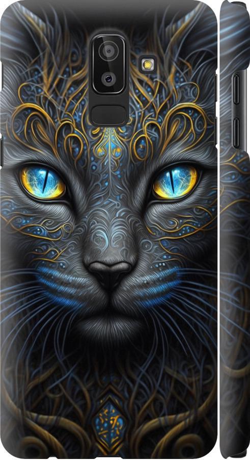 Чехол на Samsung Galaxy J8 2018 Кошка (5548m-1511-42517)