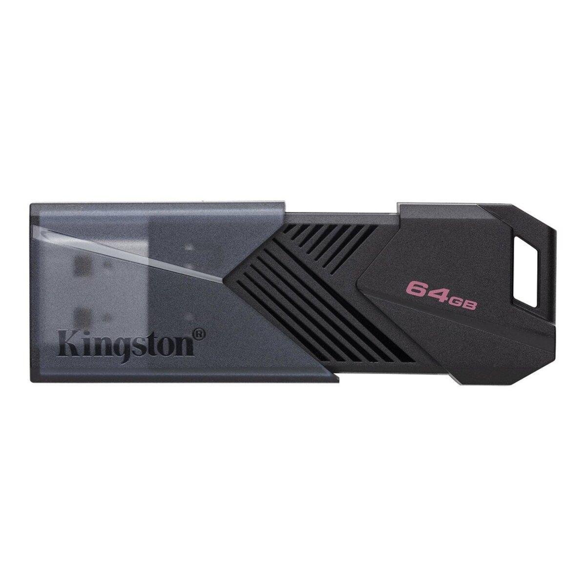 Флеш-накопитель для ноутбука Flash Kingston USB 3.2 DT Exodia Onyx 64GB Black (DTXON/64GB)