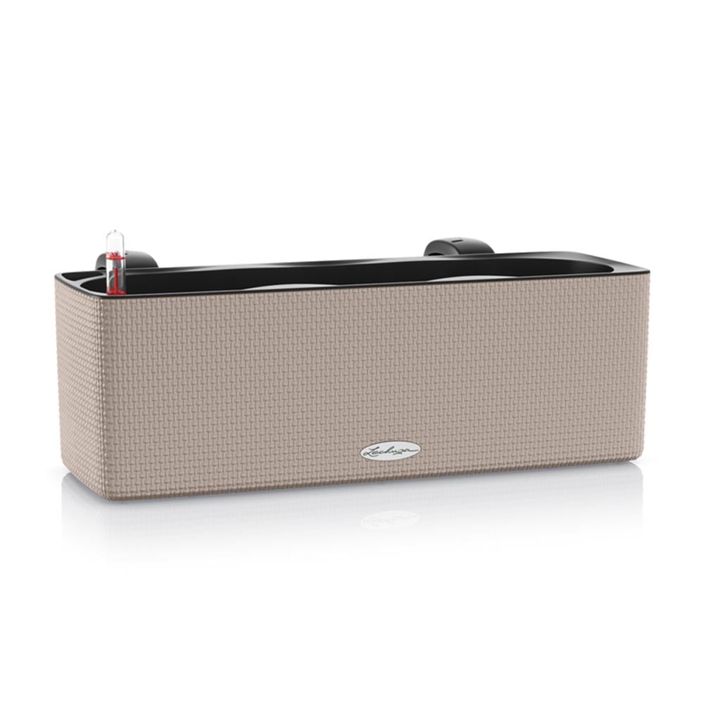 Умный вазон Lechuza Cube Color Triple 40 Песочно-коричневый (13686)