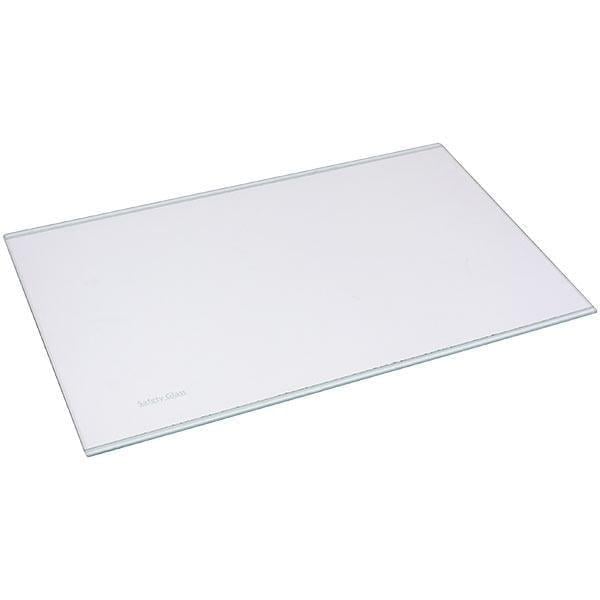 Полка стеклянная для холодильной камеры холодильника Beko 460x285x5 мм (4615300500)