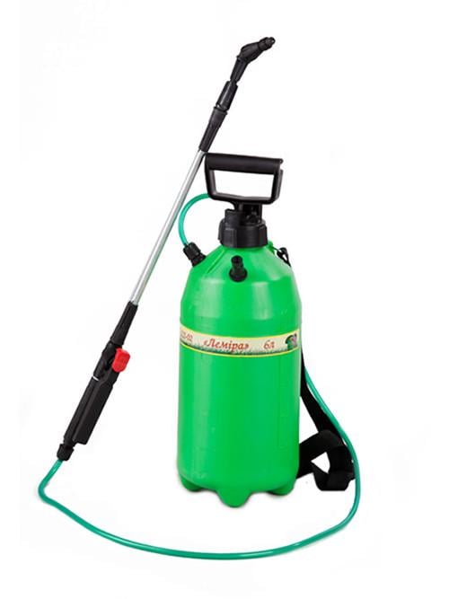 Опрыскиватель наплечный пневматический Лемира ОП-202-02 6 л с телескопической трубкой Опрыскиватель наплечный пневматический Лемира ОП-202-02 6 л с телескопической трубкой