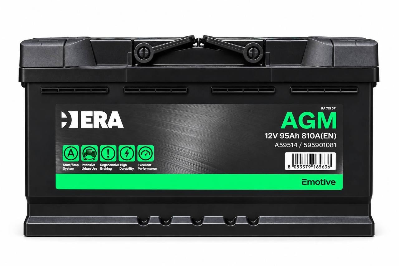 Акумулятор ERA AGM 95 Ah 810A 12V (3191410751)